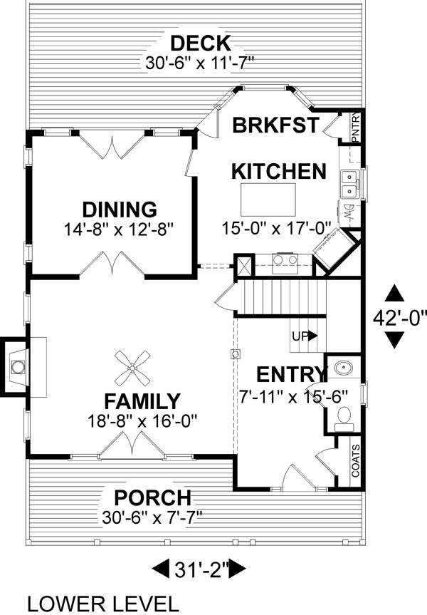 Lower Level Floorplan